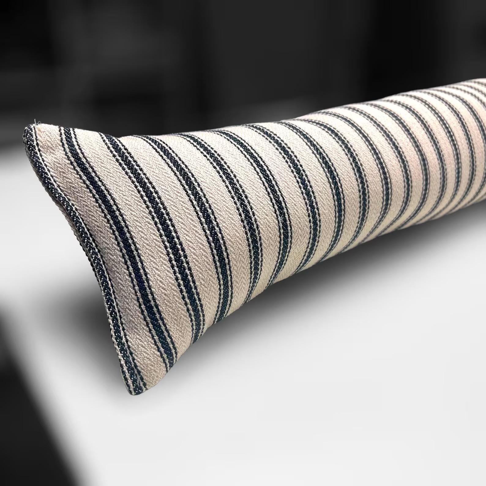 striped draft excluder