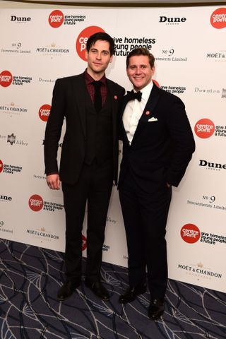 Rob James-Collier and Allen Leech