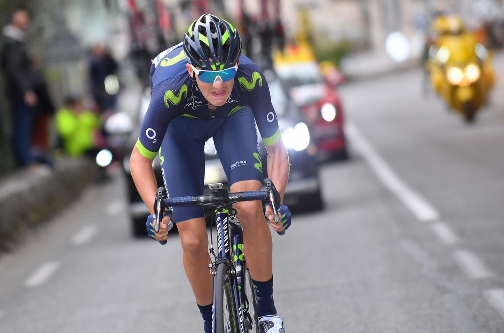 Marc Soler (Movistar) was aggressive in the final