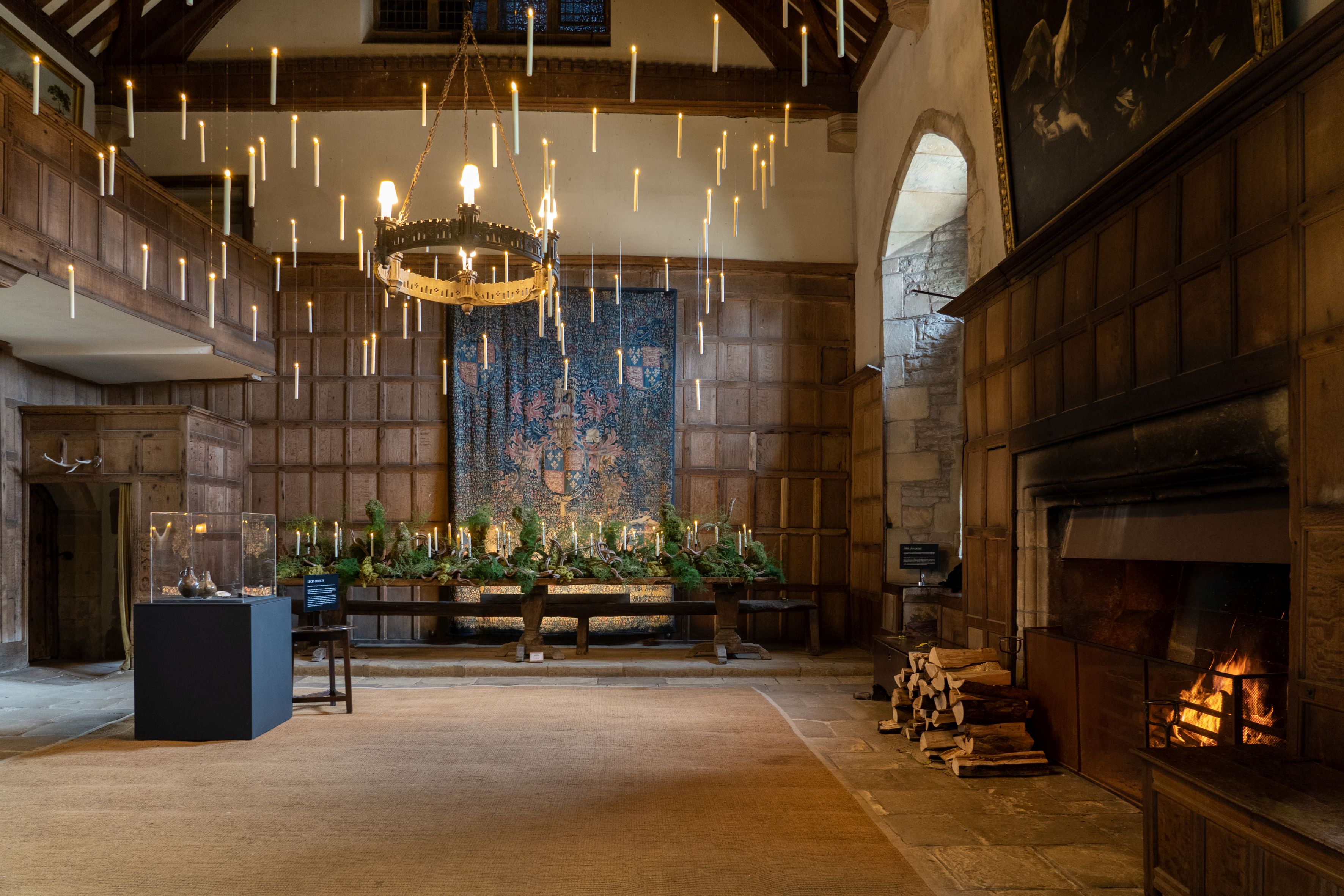 Interiors of Haddon Hall
