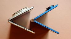 A photo of the Honor Magic V5 and Samsung Galaxy Z Fold 7