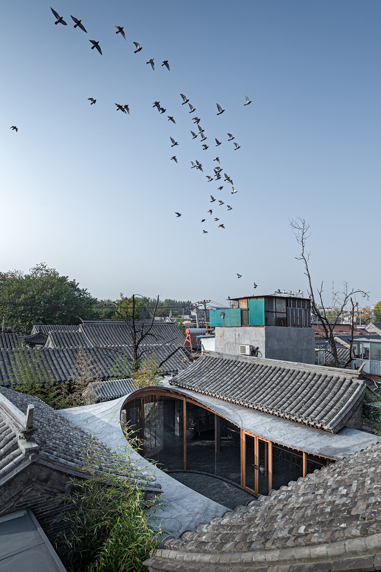 Overall aerial view c wang