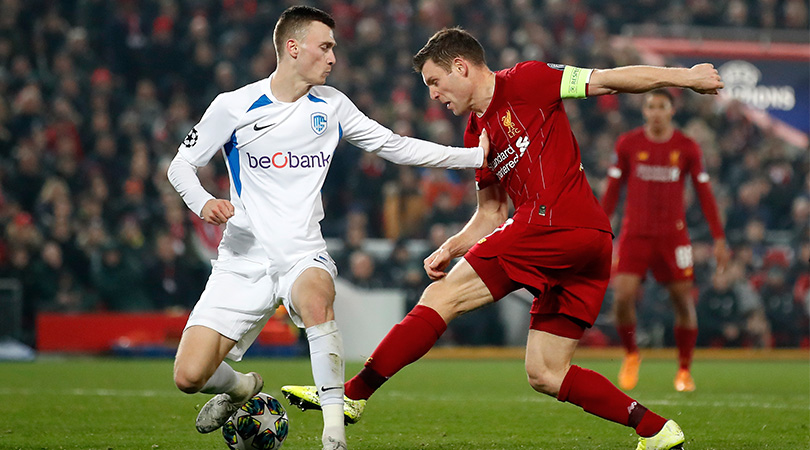 Sander Berge and James Milner