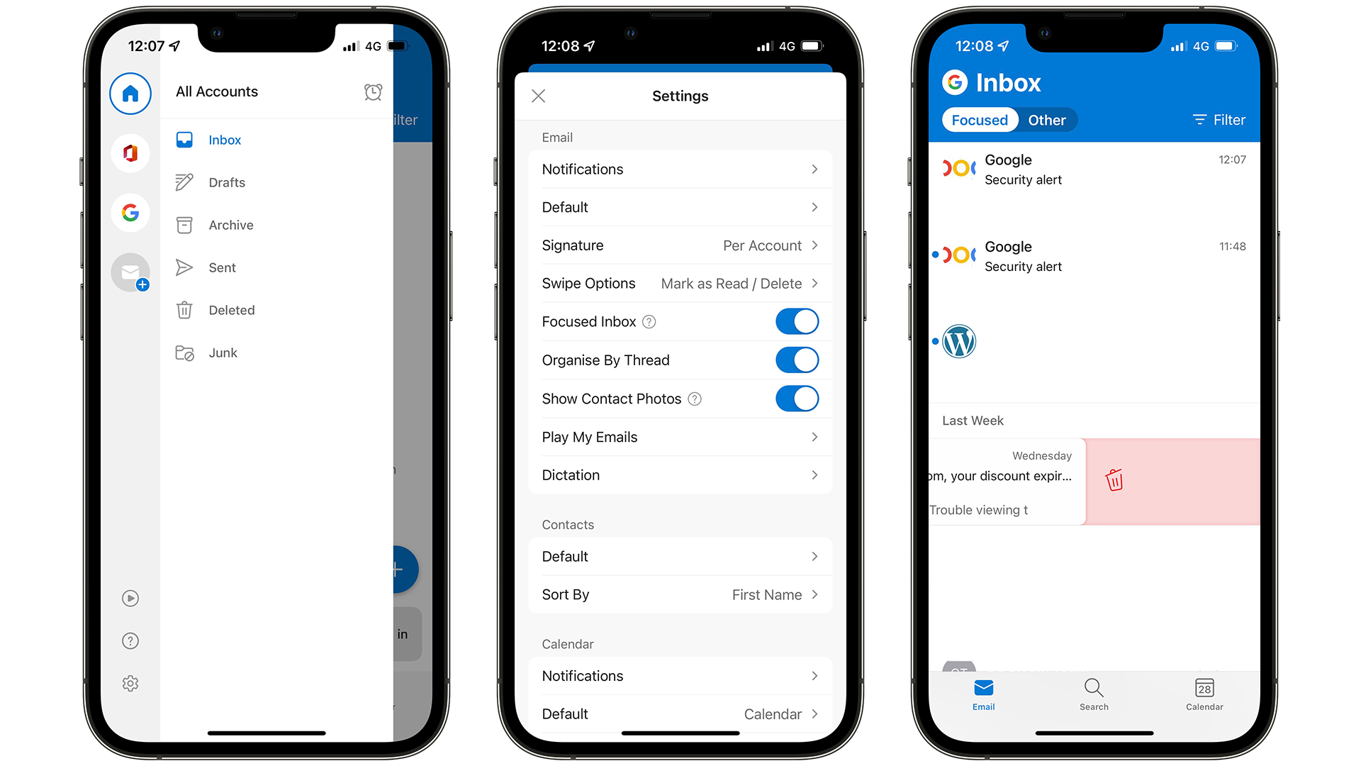 Outlook iOS app