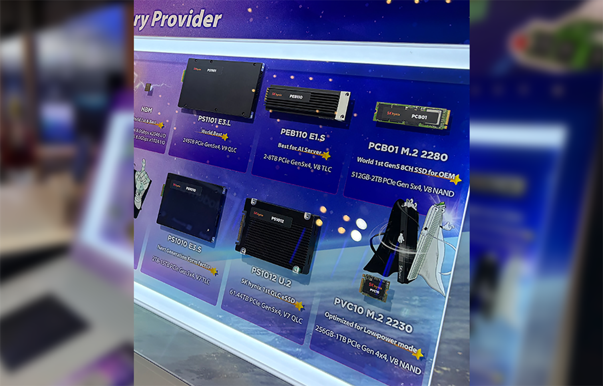  Samsung archrival showcases 245TB PCIe Gen5 SSD, joining Kioxia, Huawei and Sandisk - with Solidigm, Samsung and Micron expected to launch similar products in 2026 