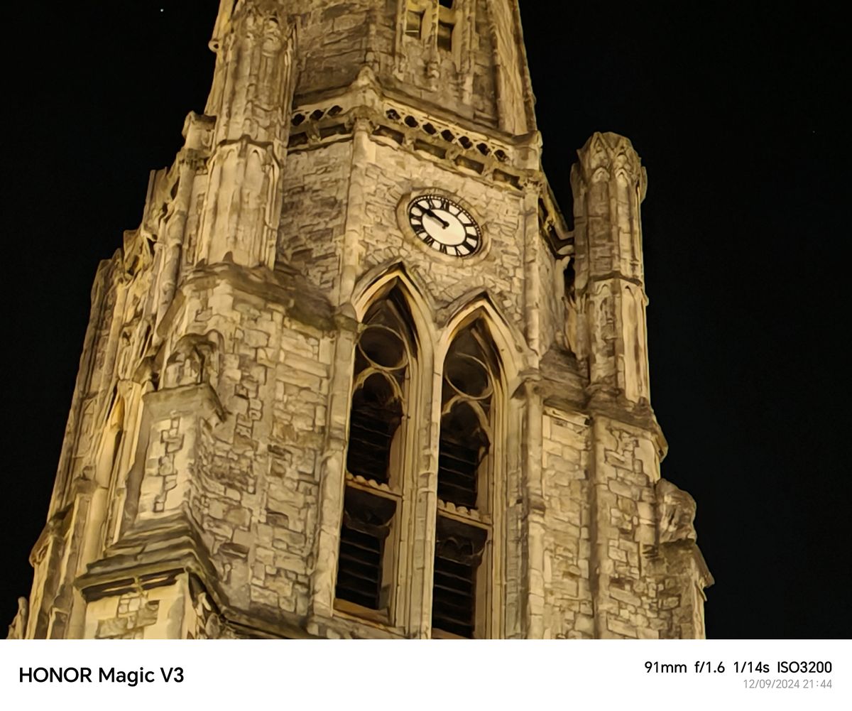 A photo captured on the Honor Magic V3