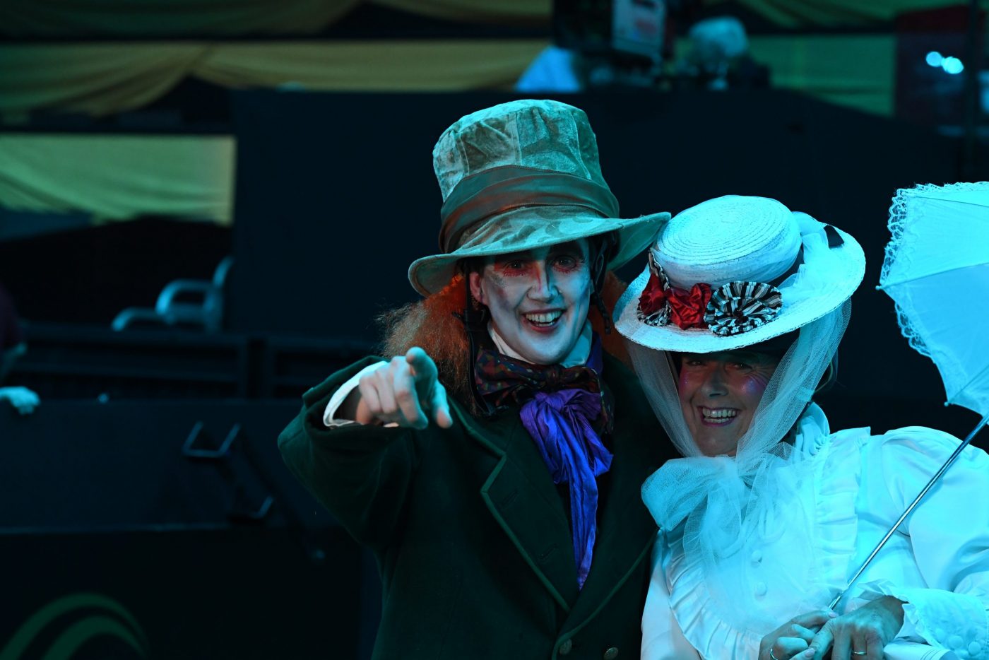 London International Horse Show fancy dress &amp;ndash; Tom McEwen and Pippa Funnell