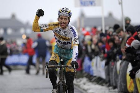 Tom Meeusen (Fidea) was pleased with second to Nys.