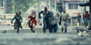 Ratcatcher 2 Harley Quinn Bloodsport King Shark and Polka-Dot Man in The Suicide Squad