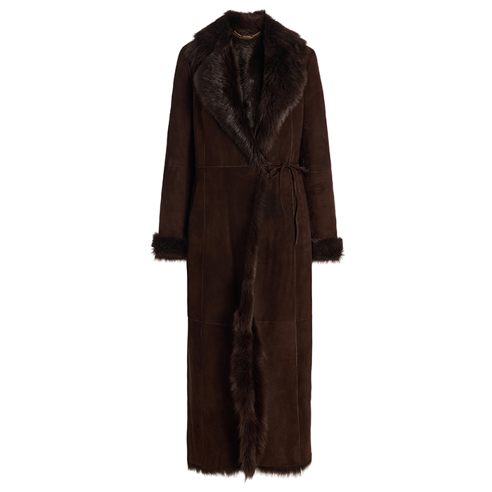Nour Hammour, Joni Ladylike 90s Reversible Shearling Coat