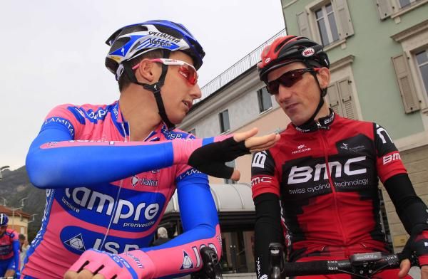 Adriano Malori (Lampre-ISD) and Marco Pinotti (BMC) are competing for Italy's time trial slot at the Olympics.