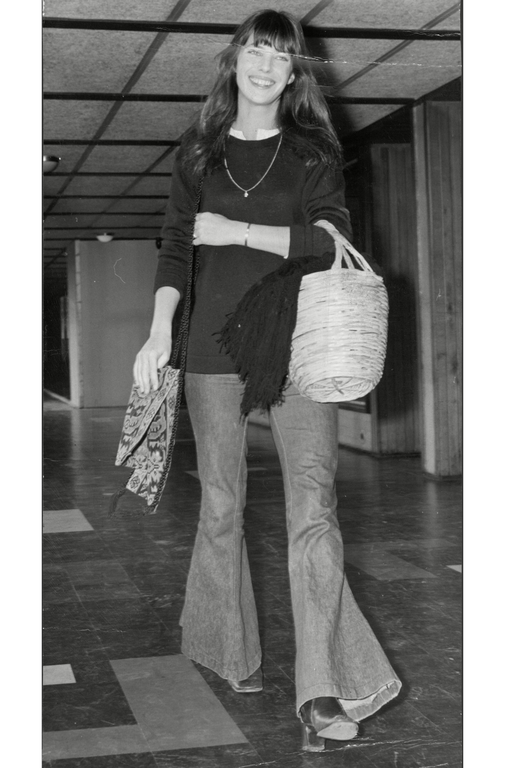 Alexa Chung's Jane Birkin–Approved Straw Tote Bag