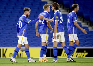 Brighton and Hove Albion v Portsmouth – Carabao Cup – Second Round – AMEX Stadium