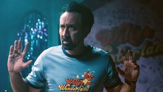 Nicolas Cage in Willy's Wonderland