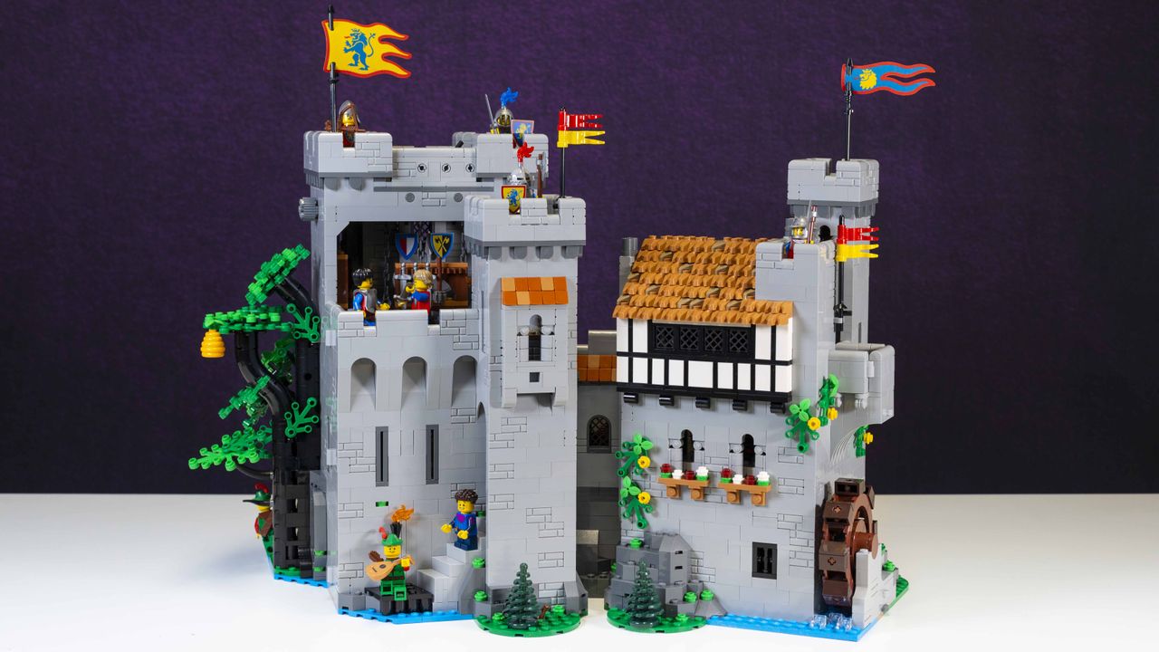 Even from the back, the castle looks incredible