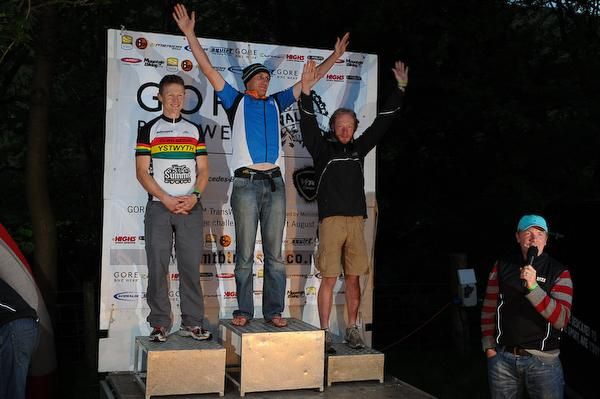 Men's podium