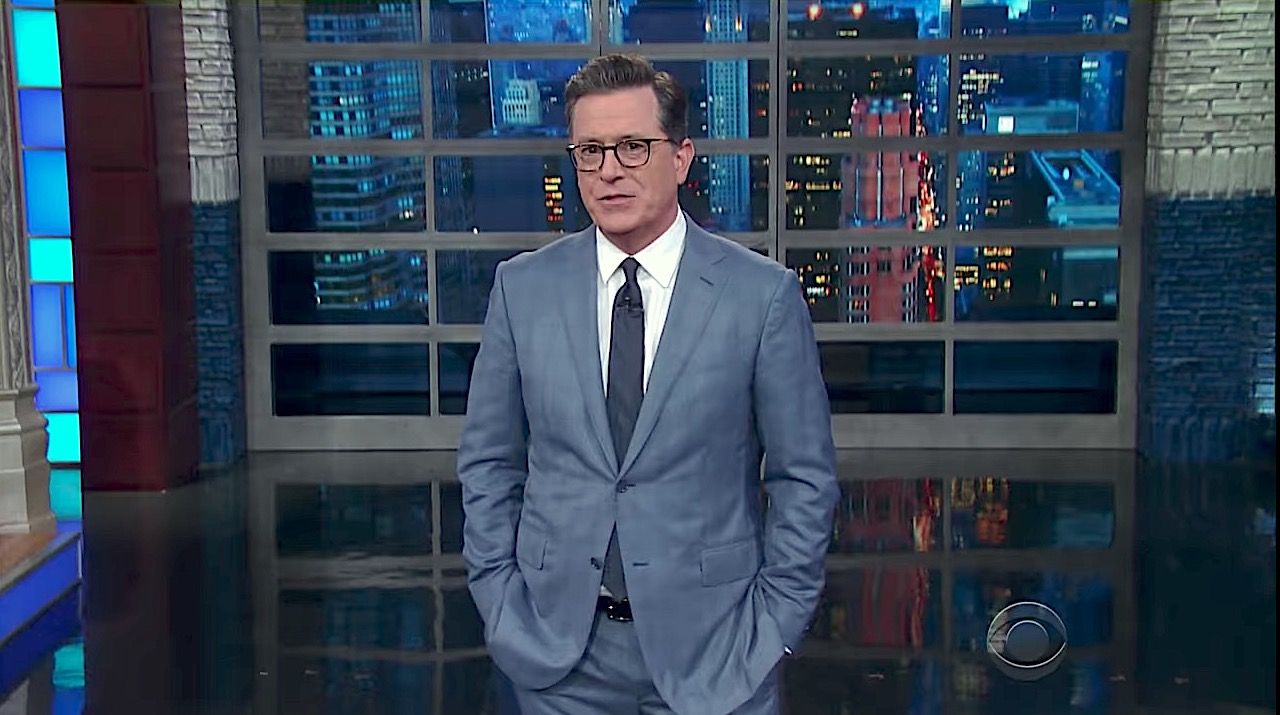 Stephen Colbert mocks Trump&amp;#039;s vacation