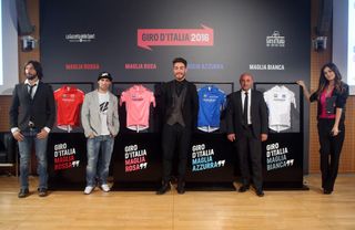 The jerseys of the 2016 Giro d'Italia