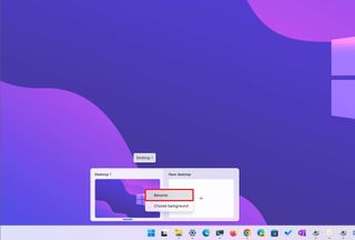 Windows 11 rename desktop