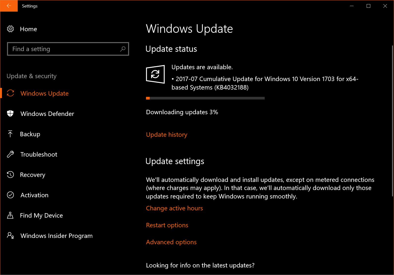 Cumulative update. Advanced options Windows 7. Windows keeps. Missout Windows.