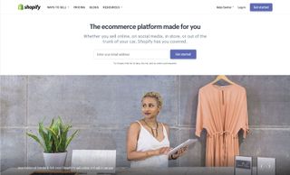 Shopify is every easy to use, and offers plenty of helpful features
