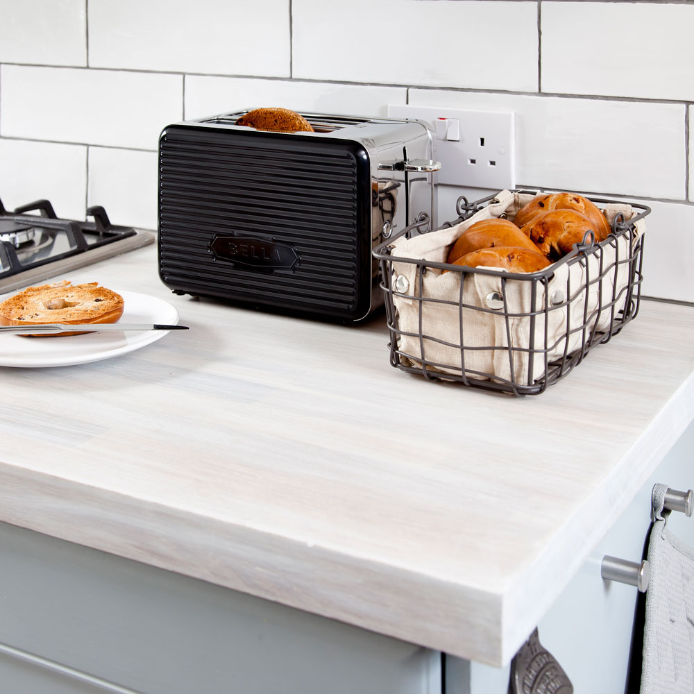 kitchen with toaster