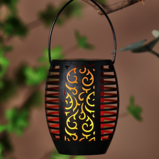 black lantern with pattern 