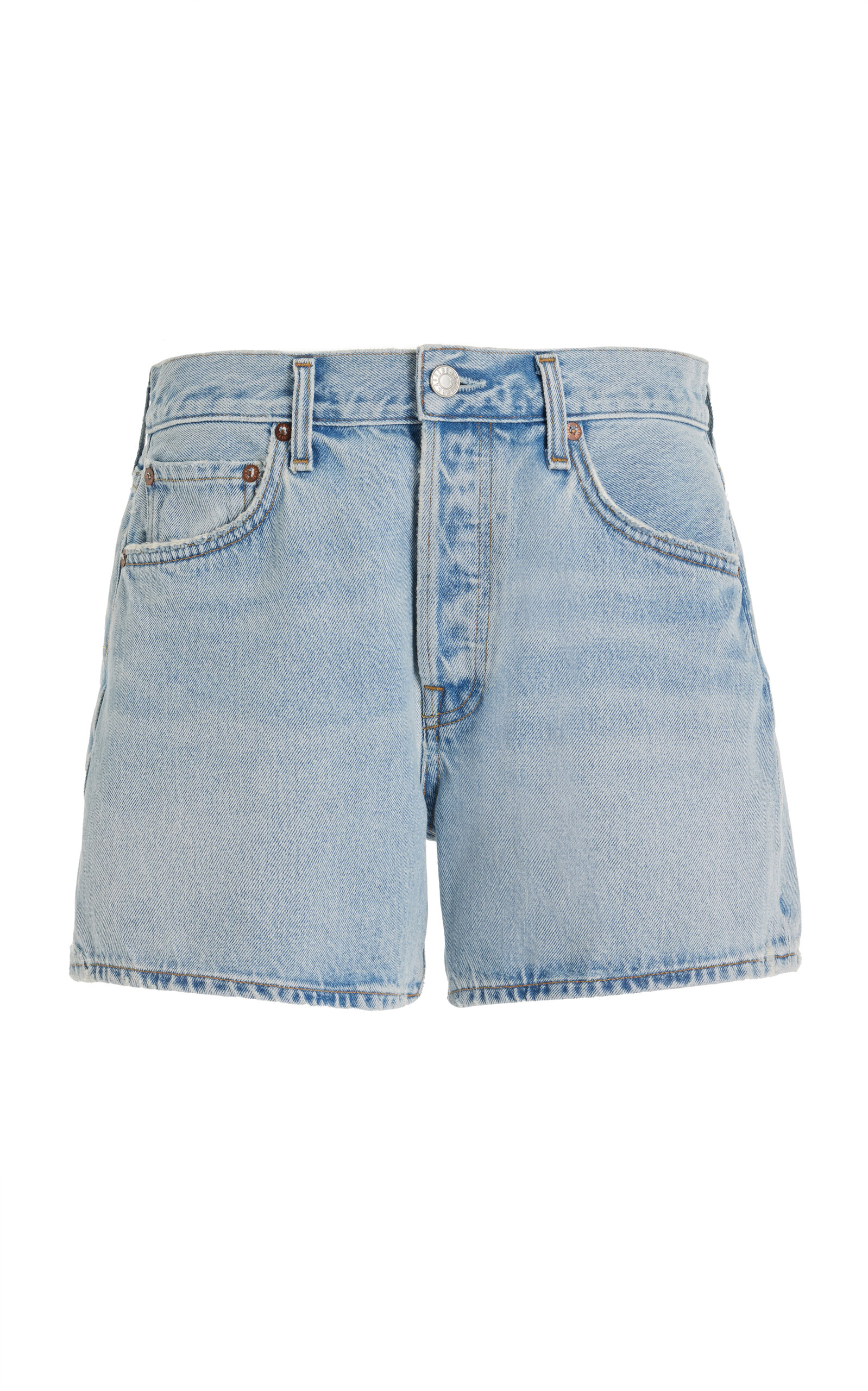 Parker Long Organic Cotton Denim Shorts