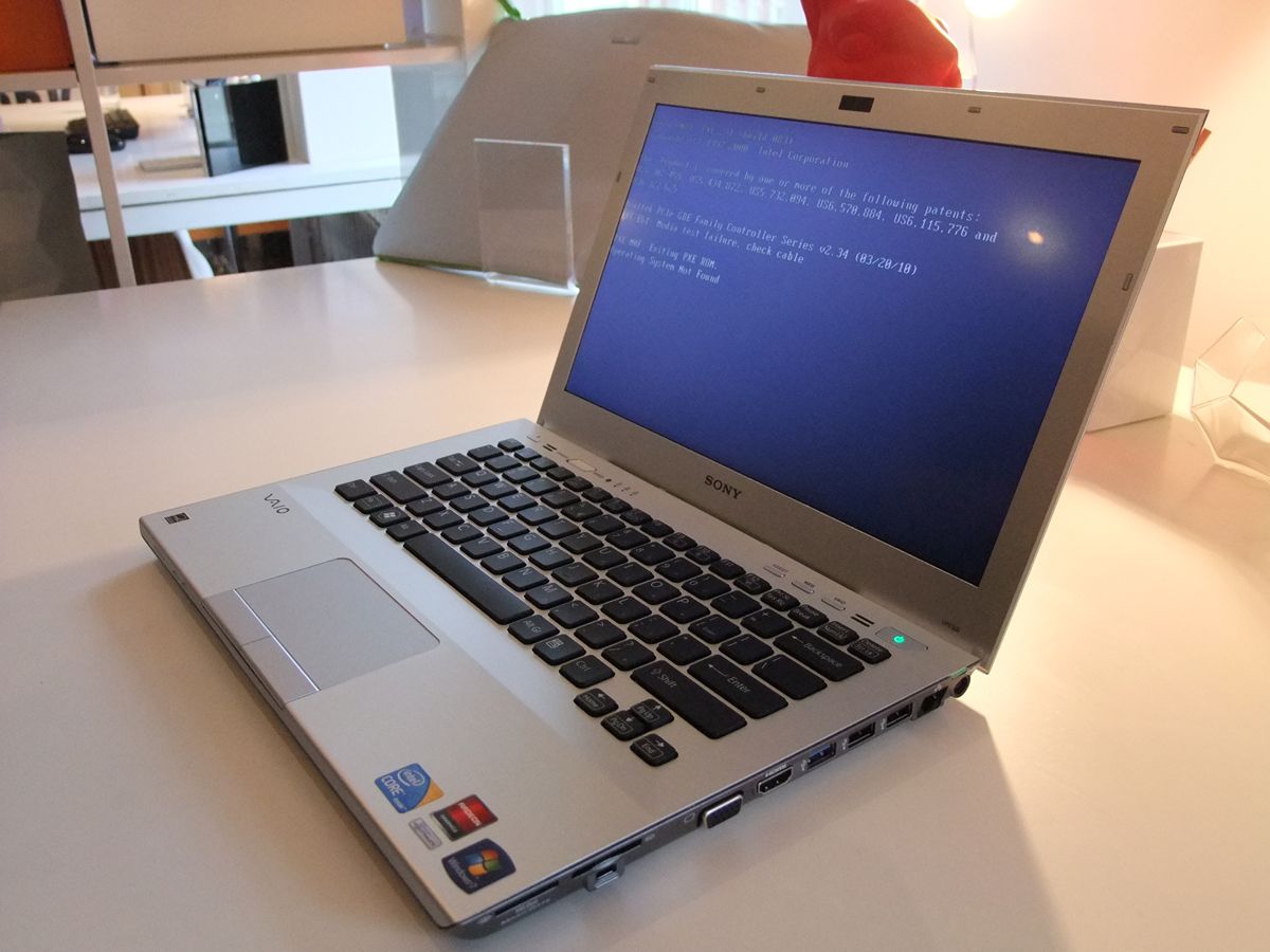The silver version of the Sandy Bridge Vaio S