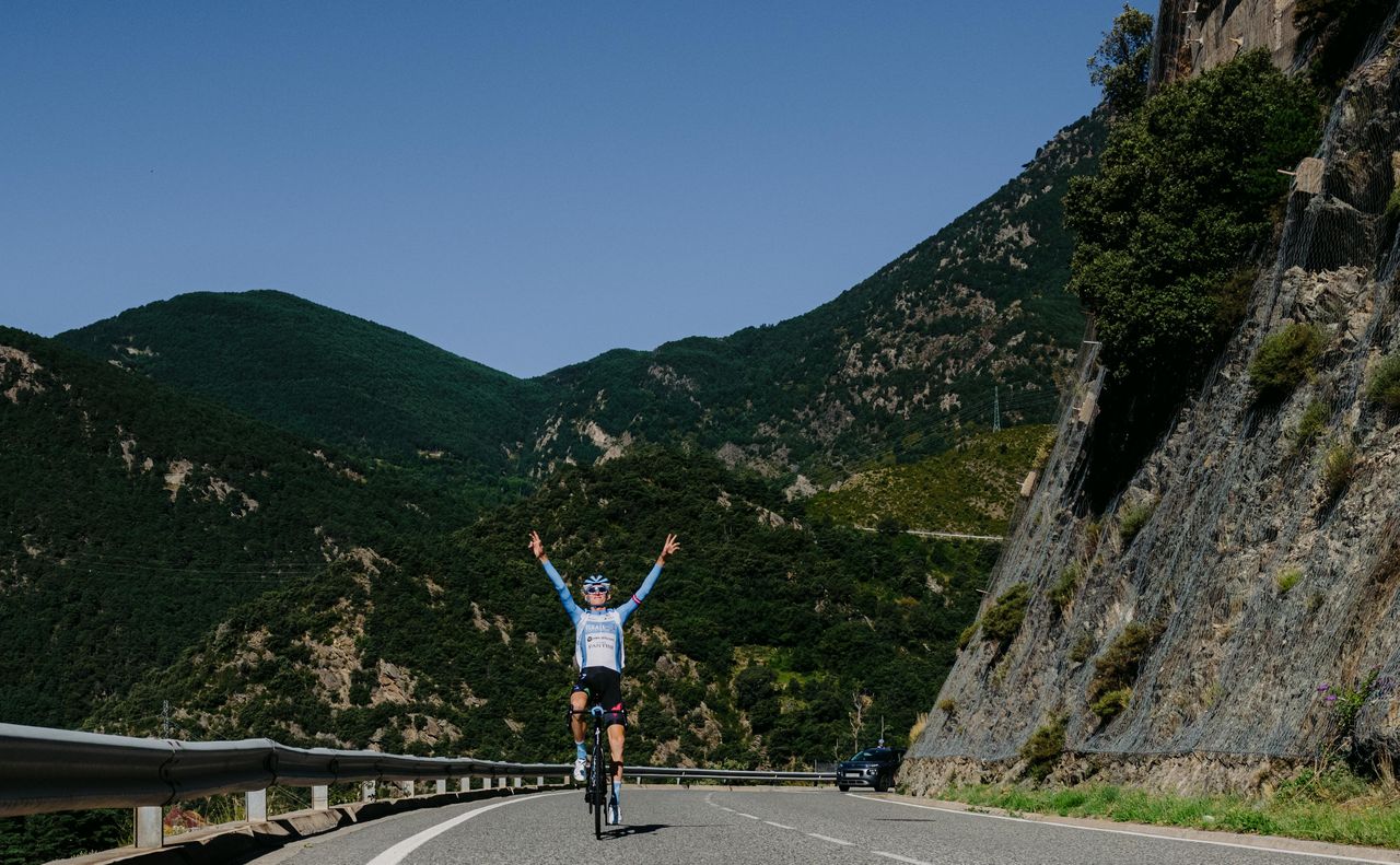 Krists Neilands rode the Giro d'Italia in each of the past two years.