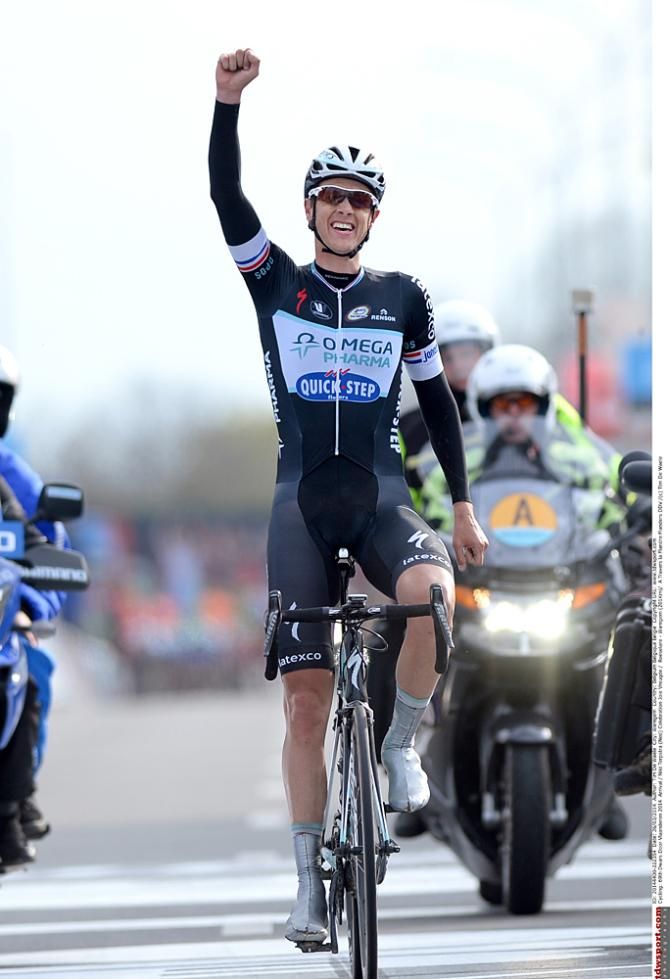 2014 Dwars door Vlaanderen winner Niki Terpstra (Omega Pharma-Quickstep)