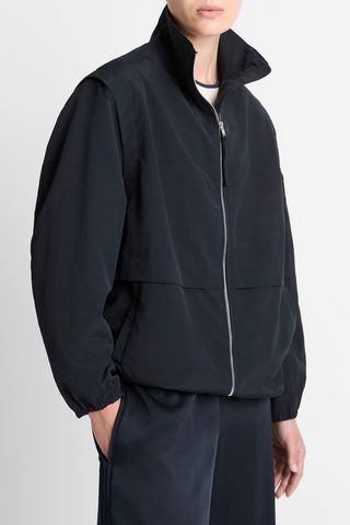 Nylon Track Jacket