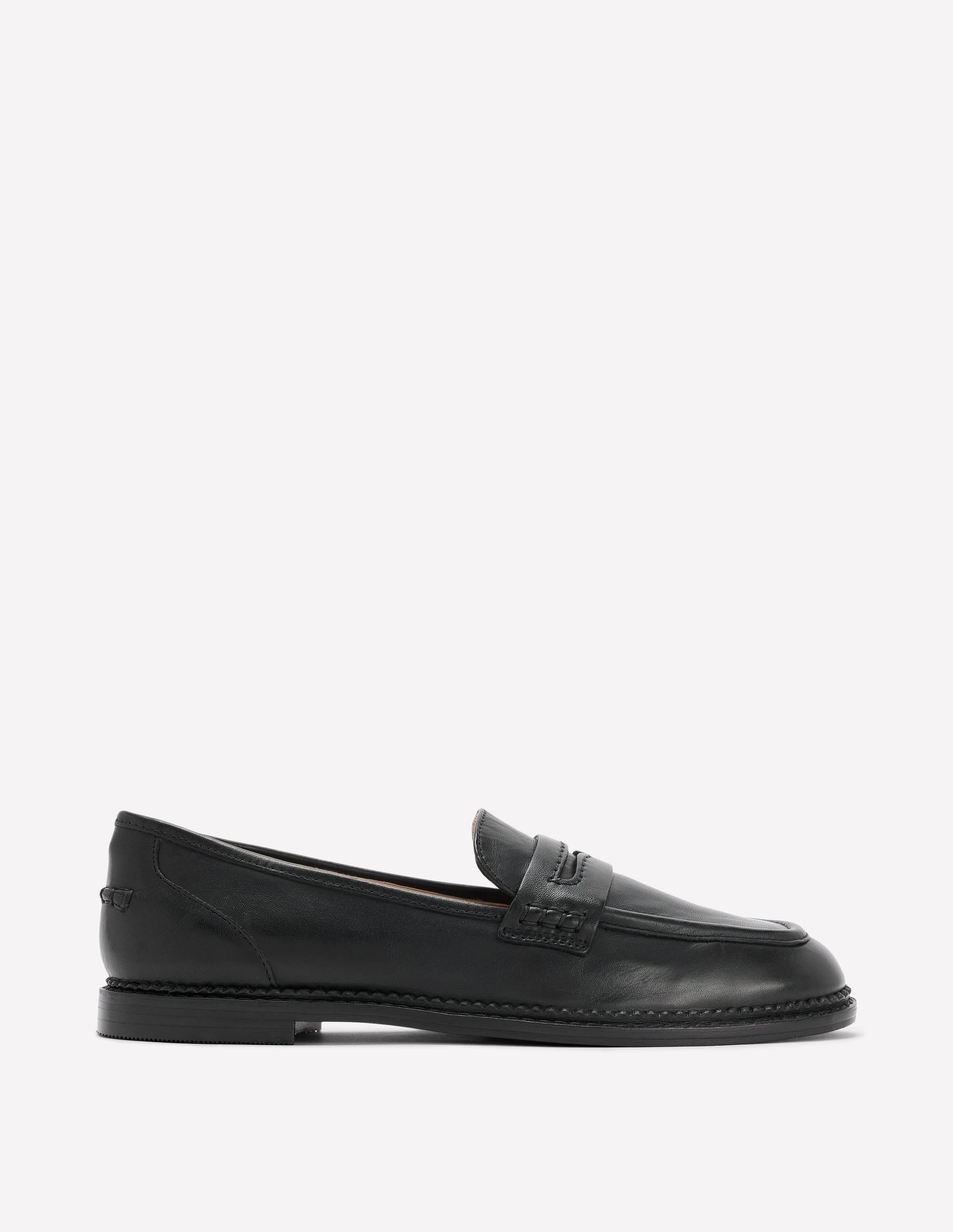 Nya Penny Loafers-Black