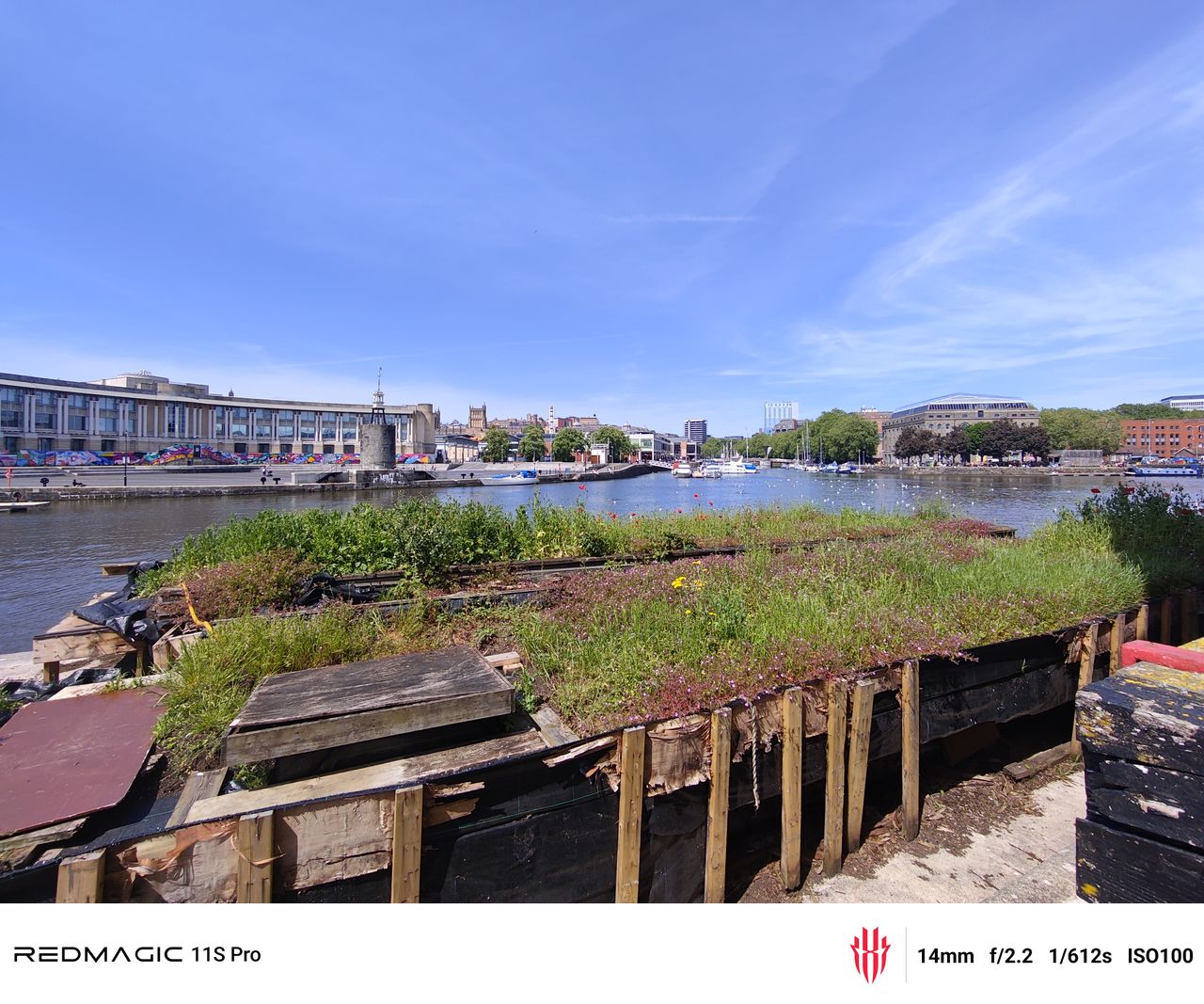 Photos of a harbor taken on the RedMagic 11S Pro