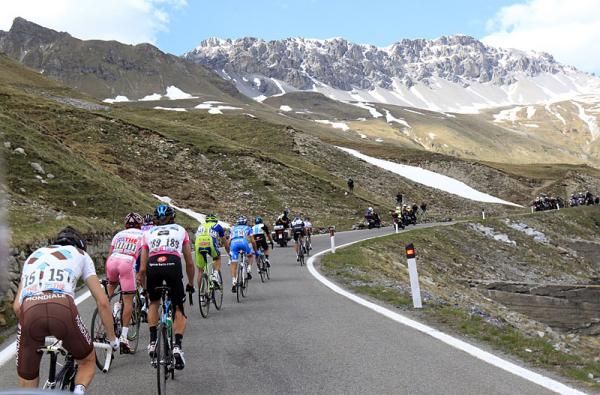 On the slopes of the Stelvio