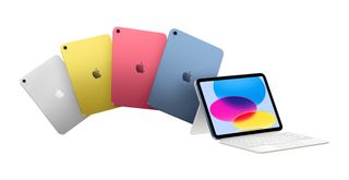 Promotional image of the iPad A16