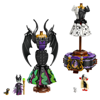 Maleficent's and Cruella De Vil's Dresses-Price: - Ages: - Pieces: - Minifigures: - Item Number: 