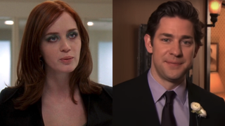 Emily Blunt in The Devil Wears Prada and John Krasinski in The Office