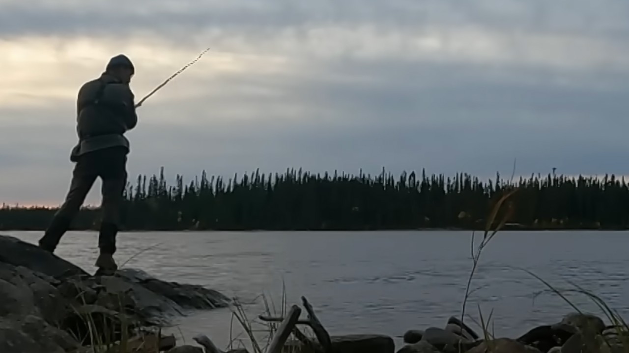 Dub fishing in Alone