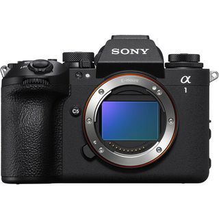 Sony A1 II mirrorless camera with sensor exposed