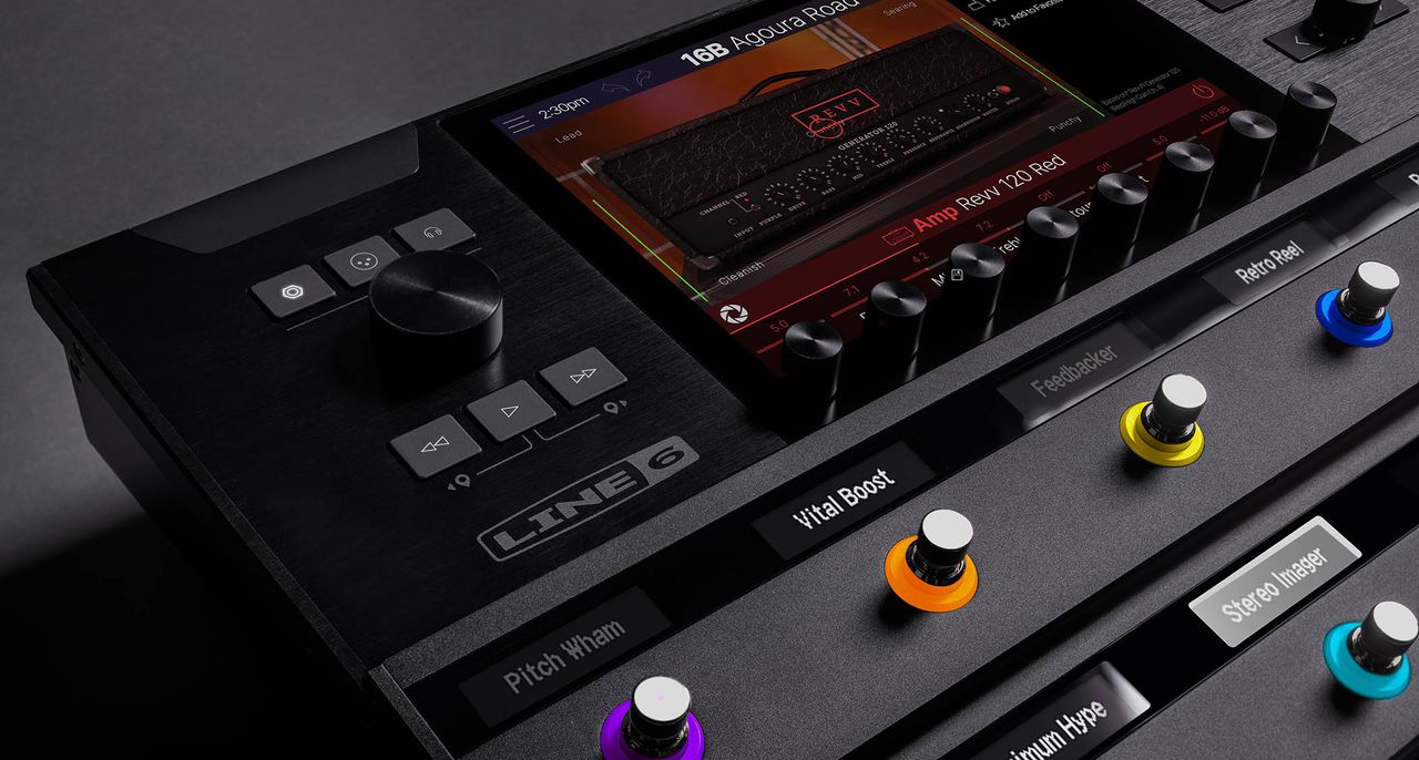 Line 6 Helix Stadium XL: The new flagship amp modeller and multi-effects unit is a dramatic expansion of the Helix framework with a suite of state-of-the-art features