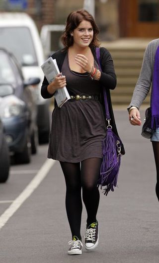 Princess Eugenie's First Day At Newcastle University