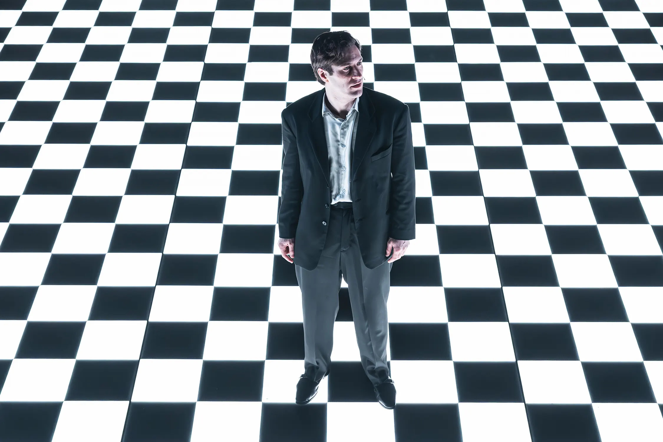 The American Psycho musical at London&amp;rsquo;s Almeida Theatre.