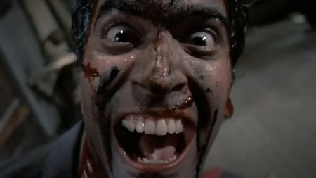 Bruce Campbell in Evil Dead II