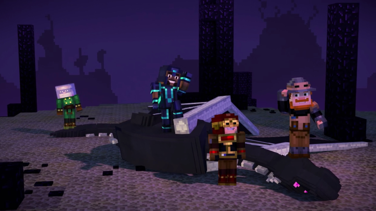 Heroes in Minecraft Story Mode