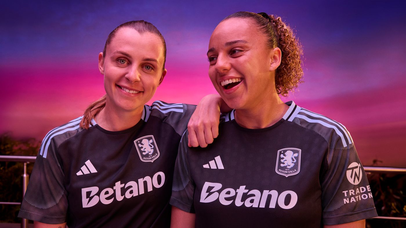 Adidas Aston Villa away kit 2025/26