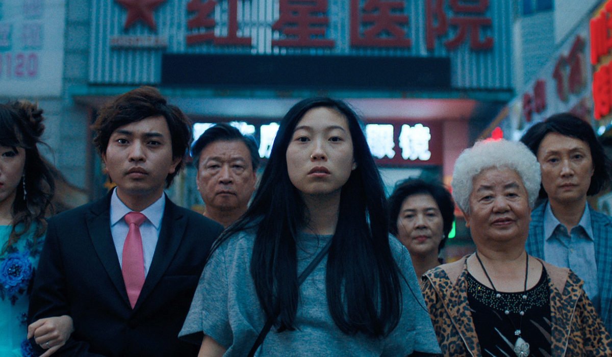 Awkwafina and the cast of the Farewell