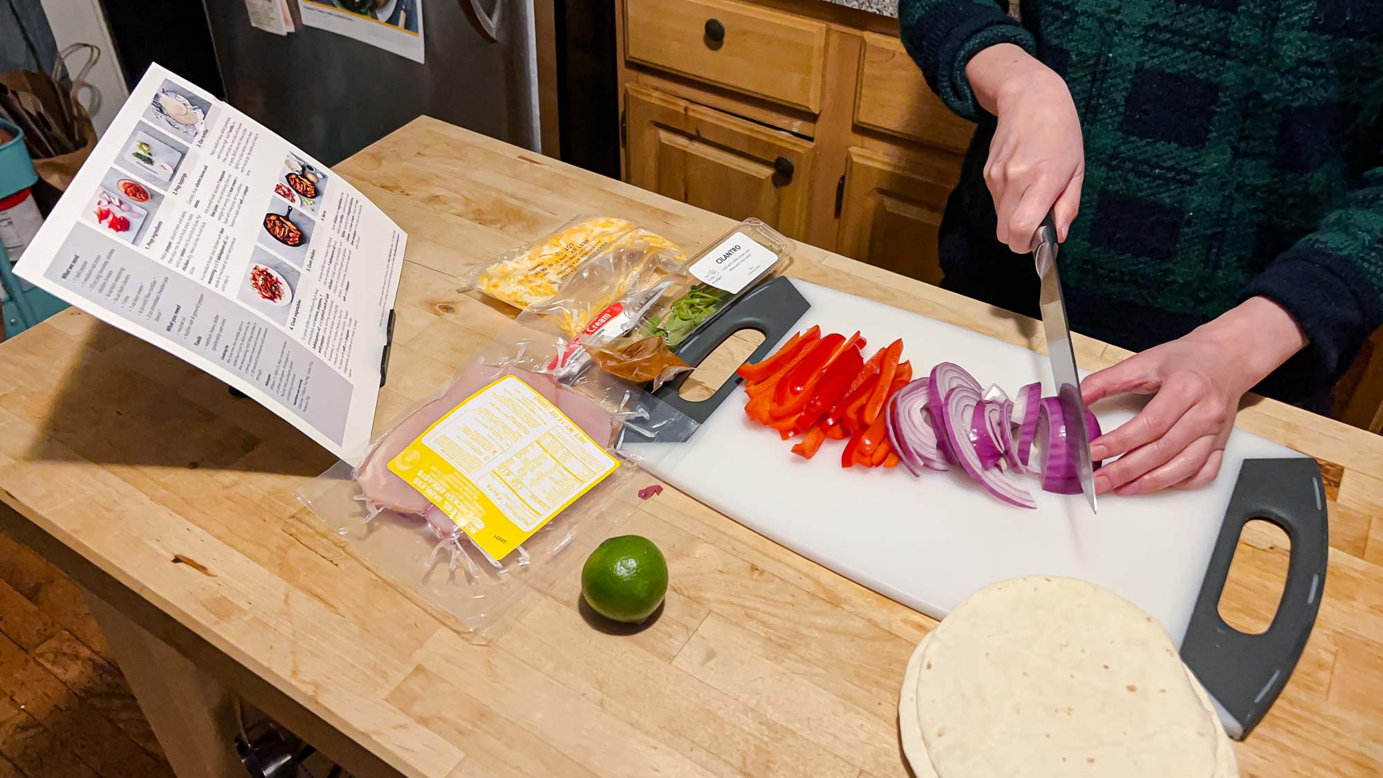 Marley Spoon meal prep