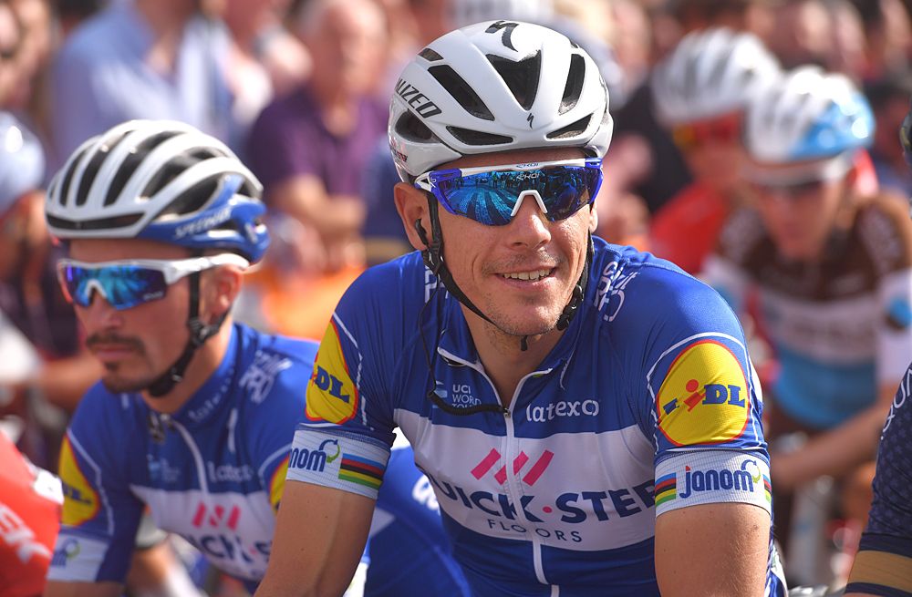 Philippe Gilbert on the start line at Liege-Bastogne-Liege