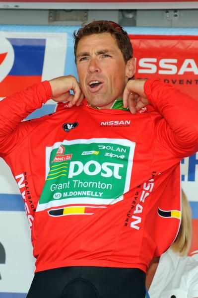 Niko Eeckhout (An Post Sean Kelly) took the red sprint jersey.